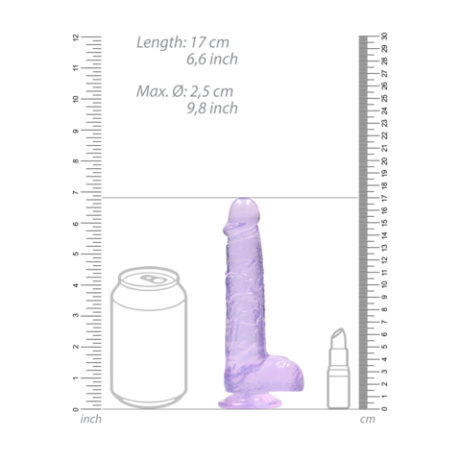 Realrock Crystal Clear Balls dildo - Image 6