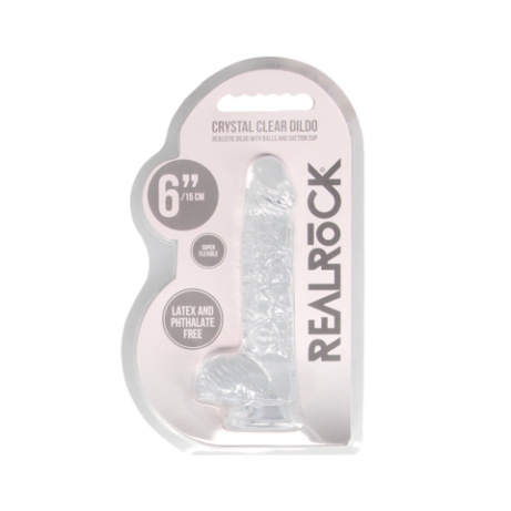 Realrock Crystal Clear Balls dildo - Image 5